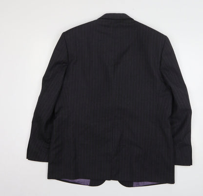 Mens UK Size 42 Greenwoods Regular Grey Suit Jacket