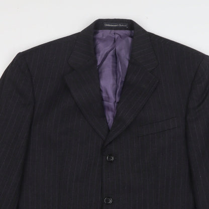 Mens UK Size 42 Greenwoods Regular Grey Suit Jacket