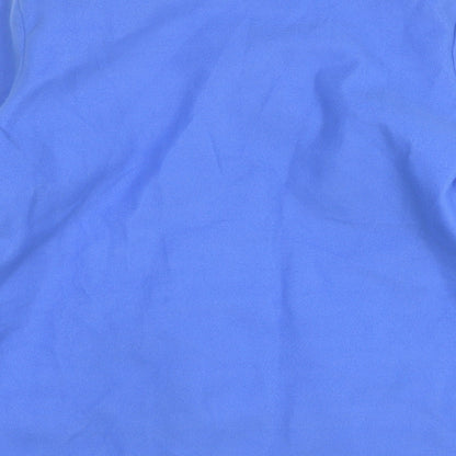 Womens UK Size M Anne De Lancay Blue Overcoat