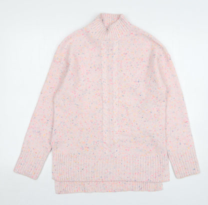 Womens UK Size 8 Khost Pink Pullover Jumper