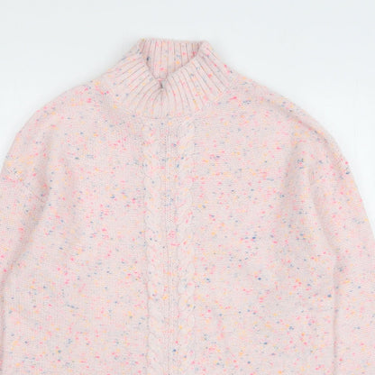 Womens UK Size 8 Khost Pink Pullover Jumper