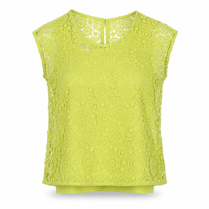 Womens UK Size 10 NEXT Green Basic Blouse