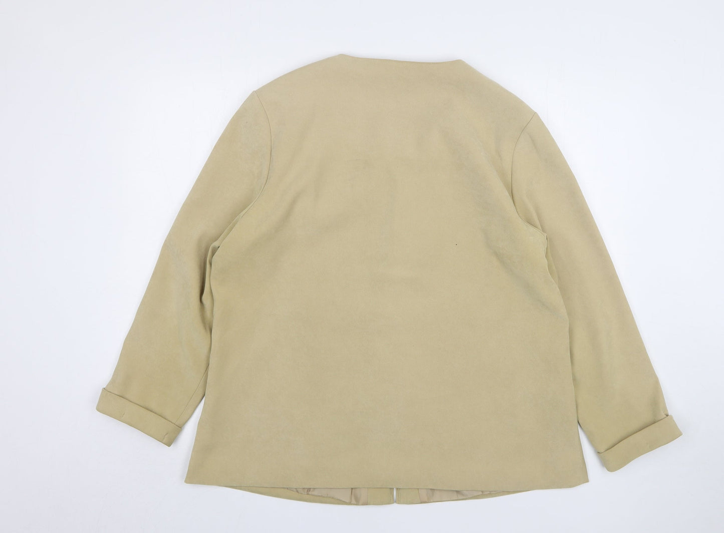 Womens UK Size XL Joella Di Marco Beige Jacket