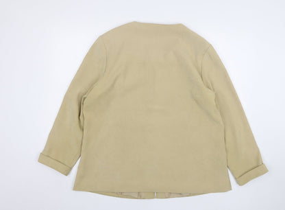 Womens UK Size XL Joella Di Marco Beige Jacket