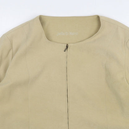 Womens UK Size XL Joella Di Marco Beige Jacket