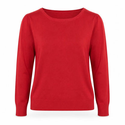 Womens UK Size 14 Atmosphere Red Pullover Jumper
