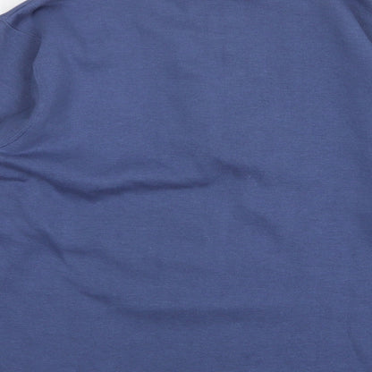 Bonmarché Womens Blue Polyester Pullover Sweatshirt Size S