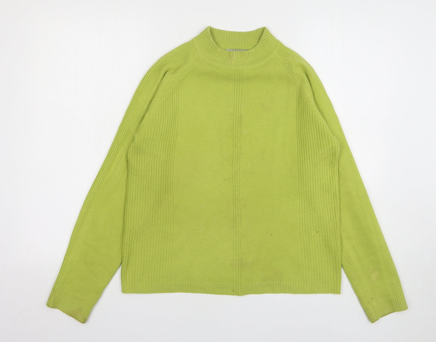 Womens UK Size M Ann Marie Green Pullover Jumper