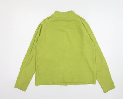 Womens UK Size M Ann Marie Green Pullover Jumper