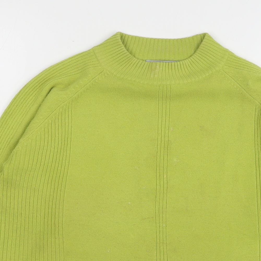 Womens UK Size M Ann Marie Green Pullover Jumper