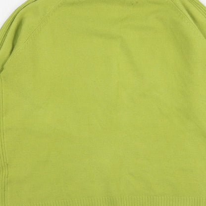 Womens UK Size M Ann Marie Green Pullover Jumper
