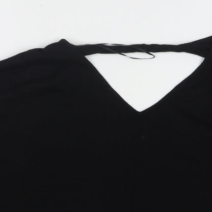 Womens UK Size 10 River Island Black Pullover Jumper