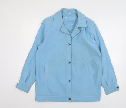 Womens UK Size 10 Klassik Blue Jacket
