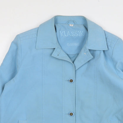 Womens UK Size 10 Klassik Blue Jacket