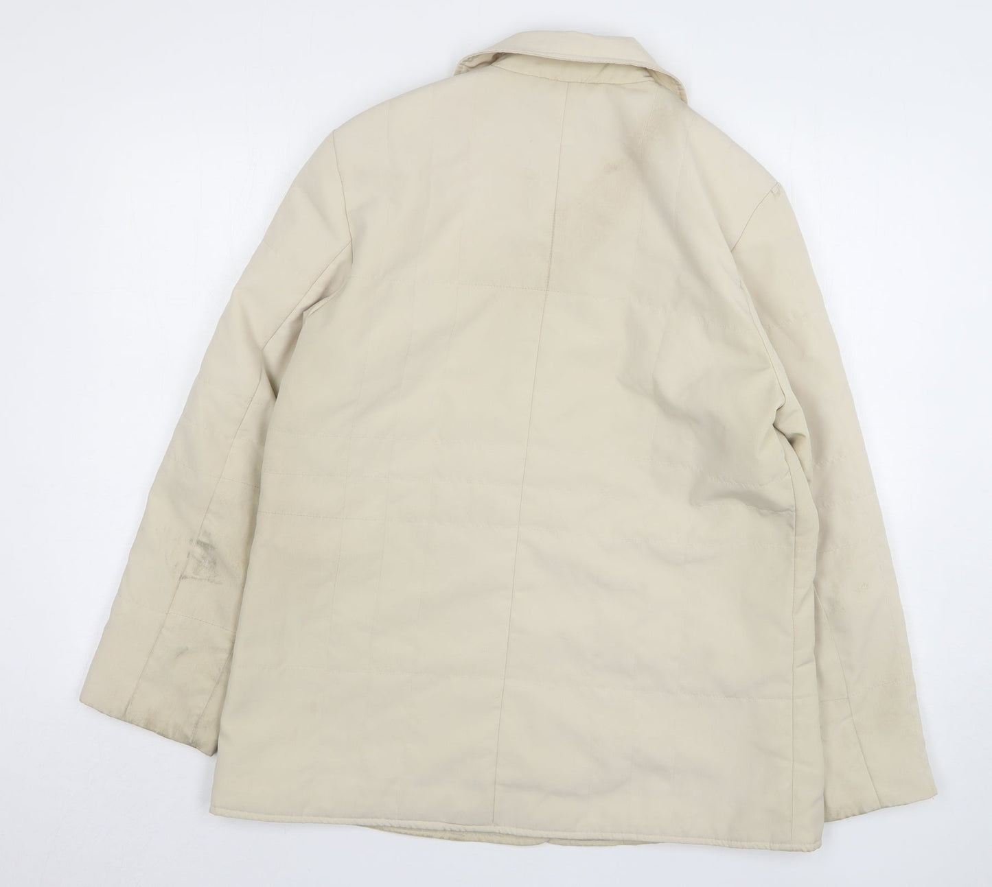 Womens UK Size 12 Preworn Beige Jacket