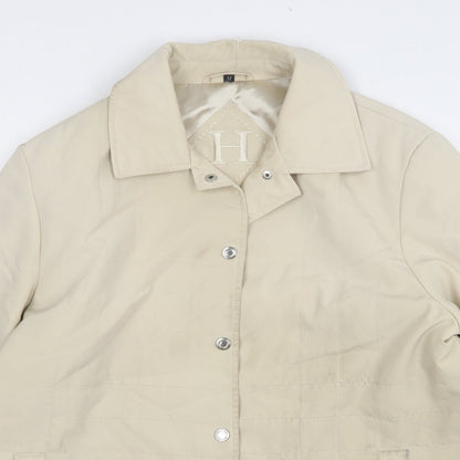 Womens UK Size 12 Preworn Beige Jacket
