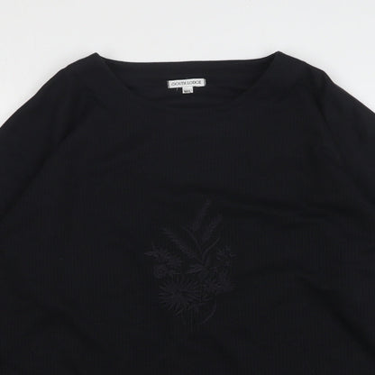 Womens UK Size M South Lodge Black Pullover Jumper