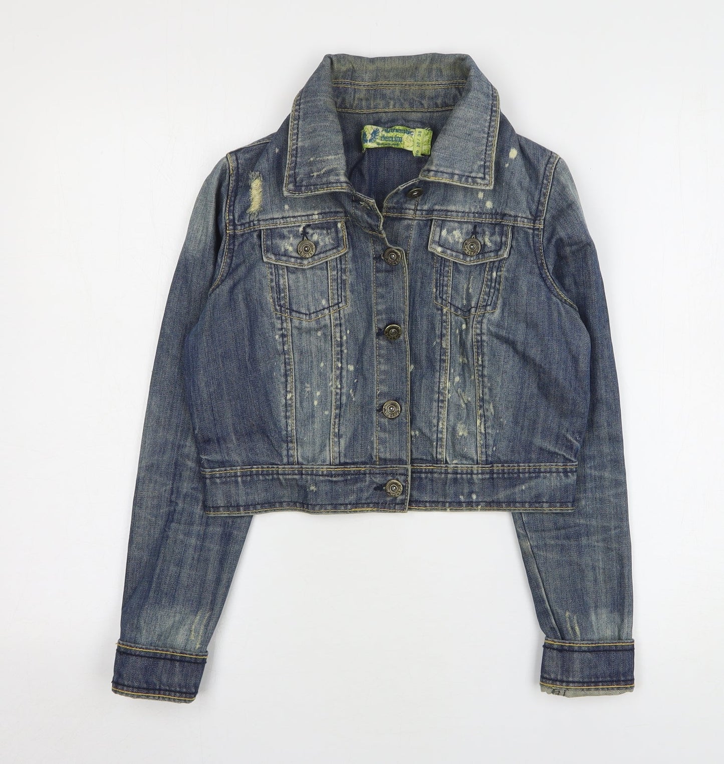 Authentic Womens Blue Jacket Size 10