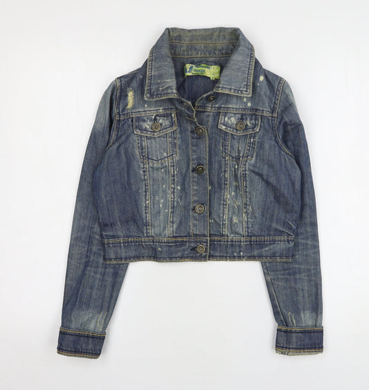 Authentic Womens Blue Jacket Size 10