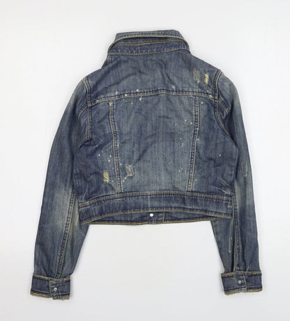 Authentic Womens Blue Jacket Size 10