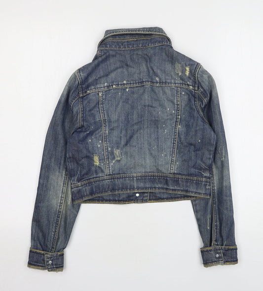 Authentic Womens Blue Jacket Size 10