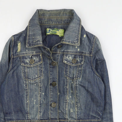 Authentic Womens Blue Jacket Size 10