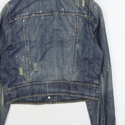 Authentic Womens Blue Jacket Size 10