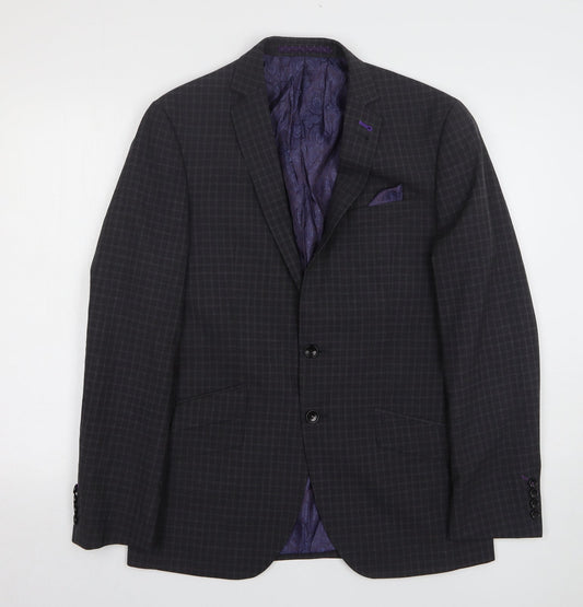Mens UK Size 38 Marks and Spencer Regular Grey Suit Jacket