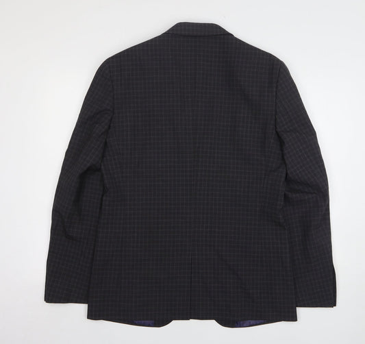 Mens UK Size 38 Marks and Spencer Regular Grey Suit Jacket