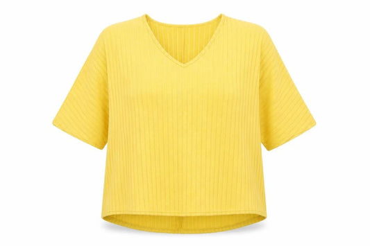 Womens UK Size L New Look Yellow Pullover Jumper