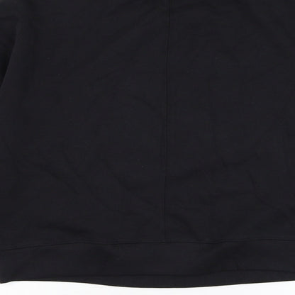 TU Womens Black Cotton Pullover Sweatshirt Size S Pullover - Star
