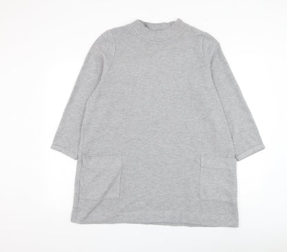 Womens UK Size 18 Marks and Spencer Grey Pullover Jumper