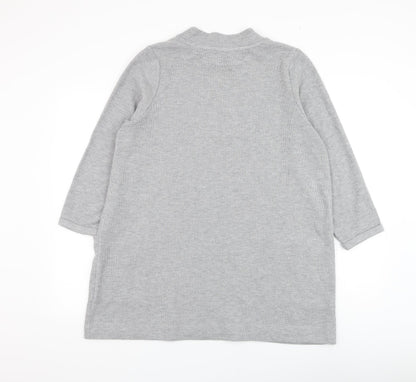 Womens UK Size 18 Marks and Spencer Grey Pullover Jumper