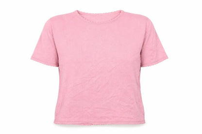 Womens UK Size L Preworn Pink Pullover Jumper