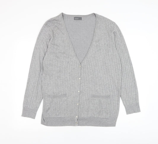 Womens UK Size 16 Papaya Grey  Jumper