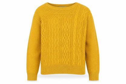 Womens UK Size M George Yellow Pullover Jumper