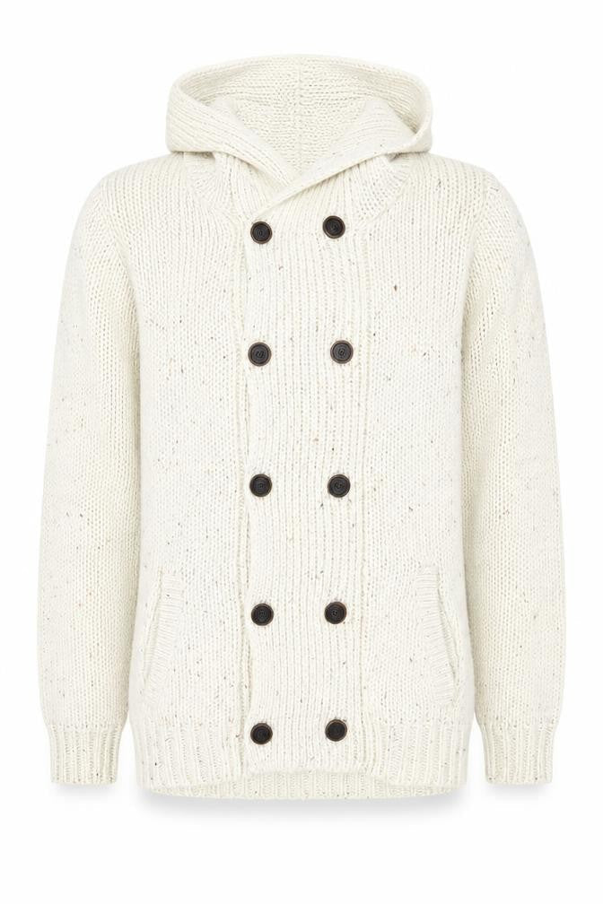 Mens UK Size M Bershka Ivory Pullover Jumper