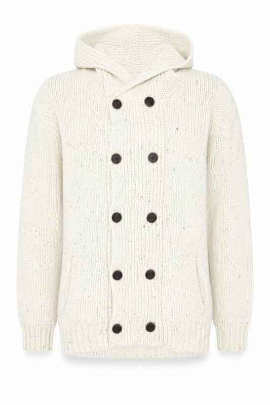 Mens UK Size M Bershka Ivory Pullover Jumper