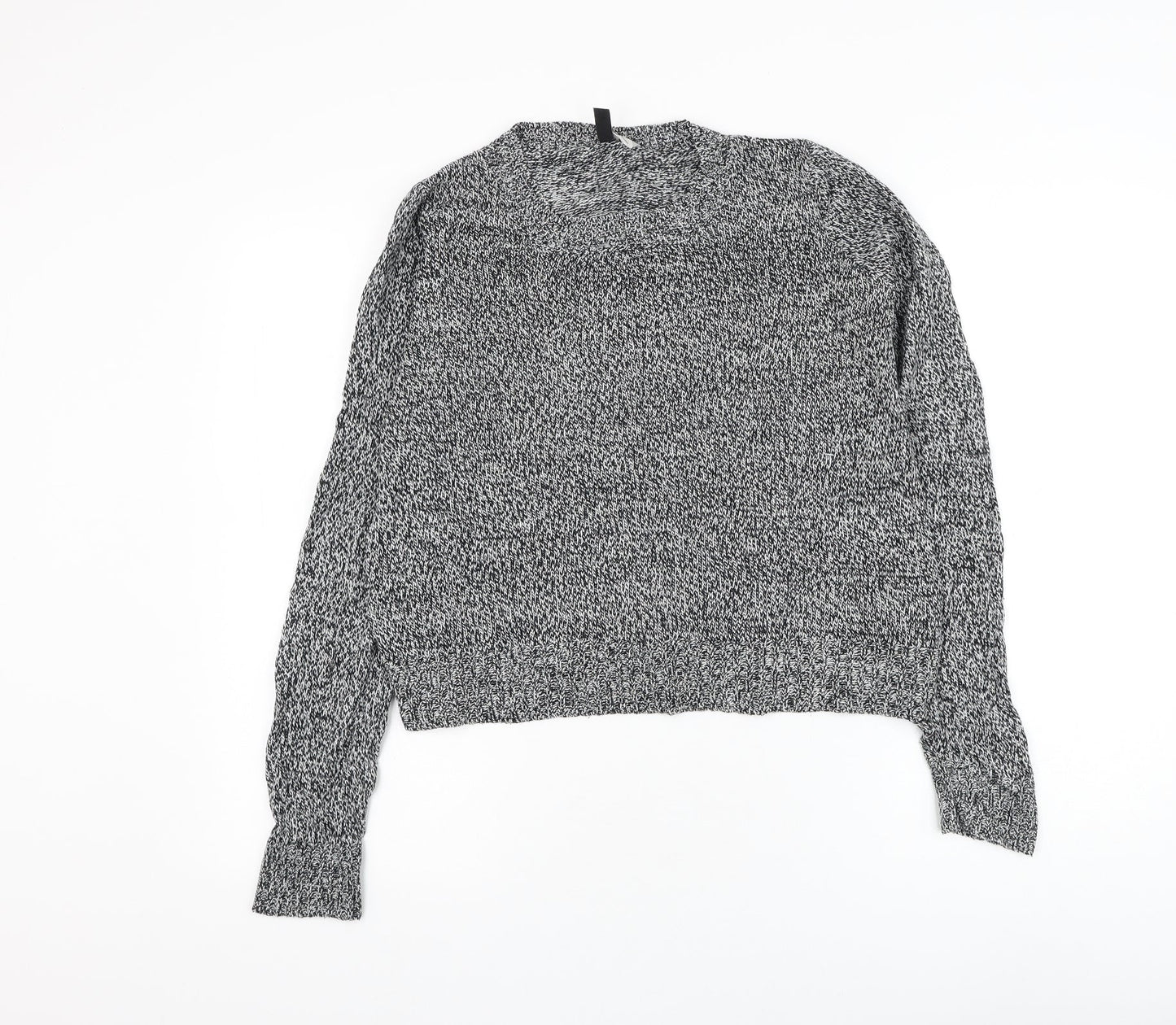 Womens UK Size S Divided by H&M Black Pullover Jumper