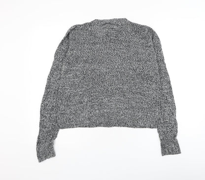 Womens UK Size S Divided by H&M Black Pullover Jumper