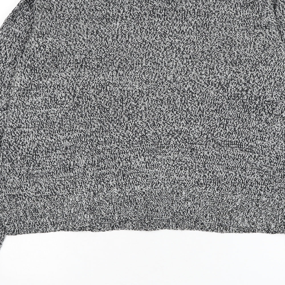 Womens UK Size S Divided by H&M Black Pullover Jumper