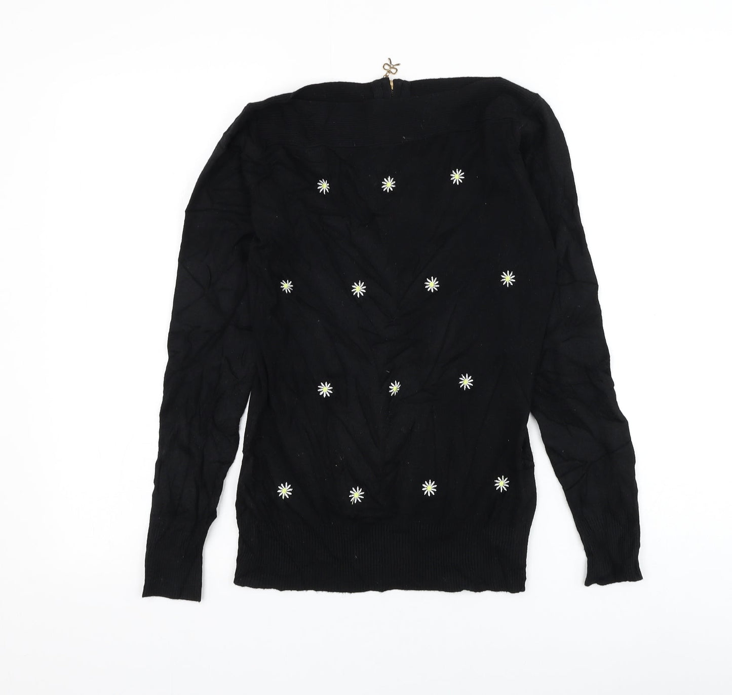 Womens UK Size S Finery Black Pullover Jumper