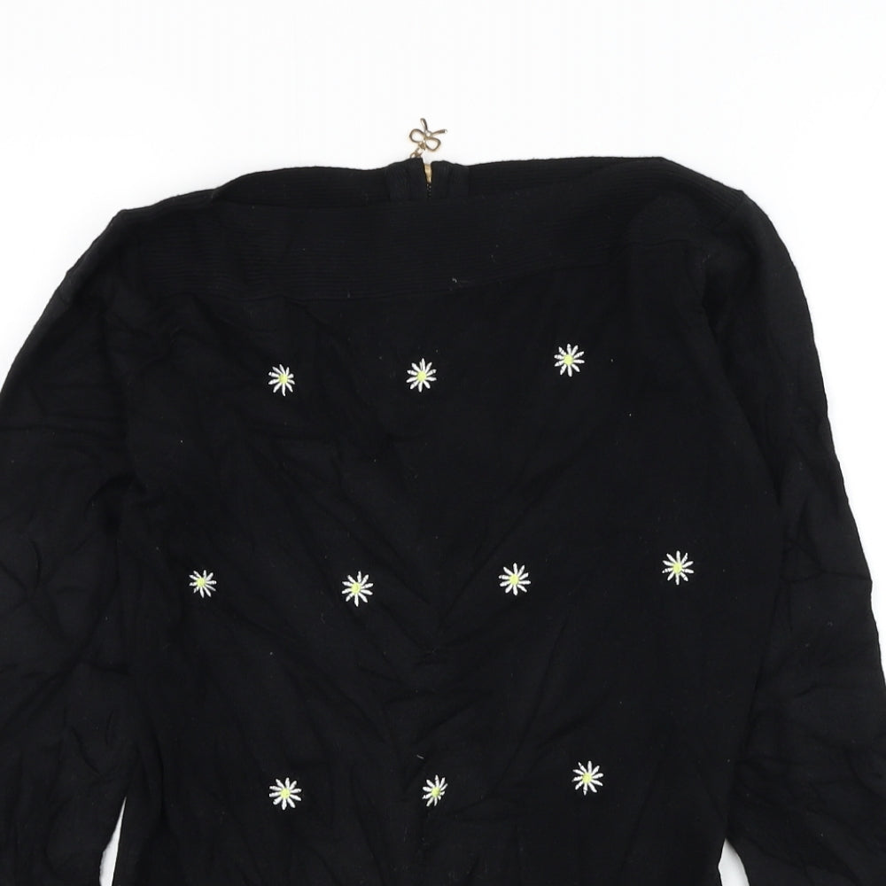 Womens UK Size S Finery Black Pullover Jumper