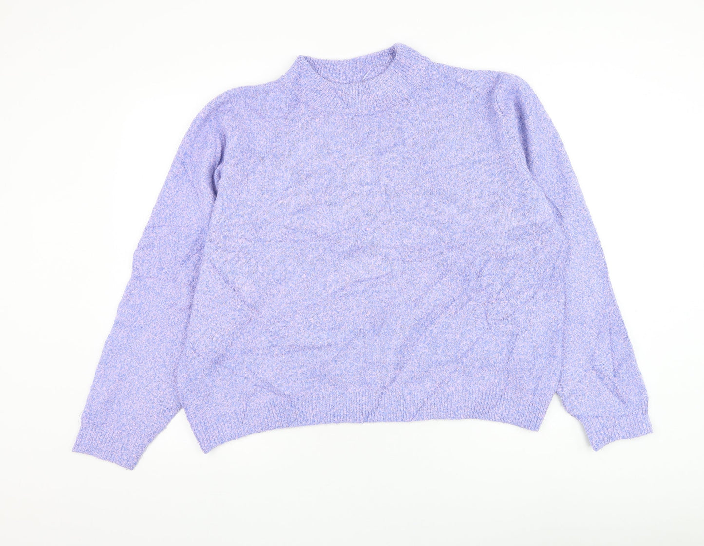 Womens UK Size S Zara Purple Pullover Jumper