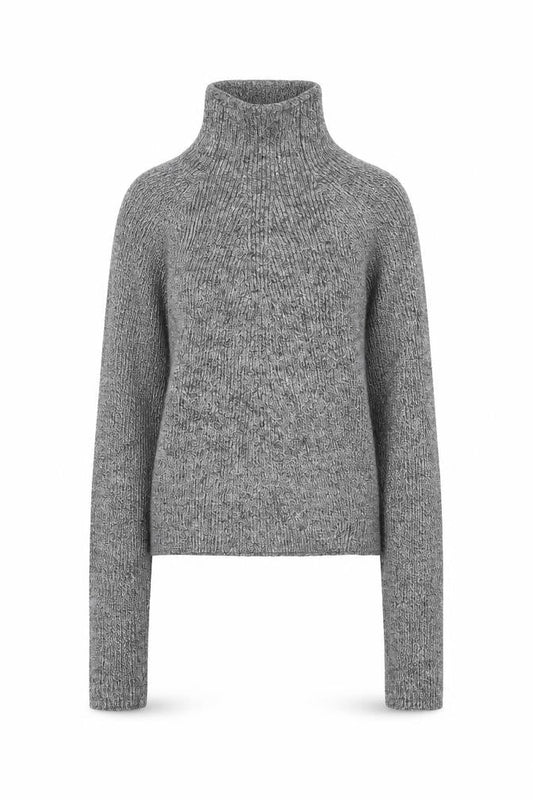 Womens UK Size XS Bershka Grey Pullover Jumper