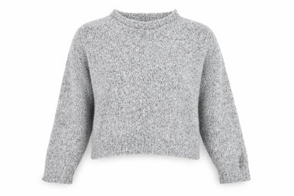 Forever 21 Womens Grey Round Neck Polyester Pullover Jumper Size S