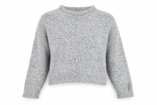 Forever 21 Womens Grey Round Neck Polyester Pullover Jumper Size S
