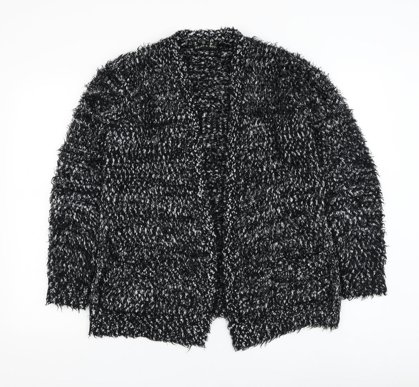 Womens UK Size M Heart & Soul Black  Jumper