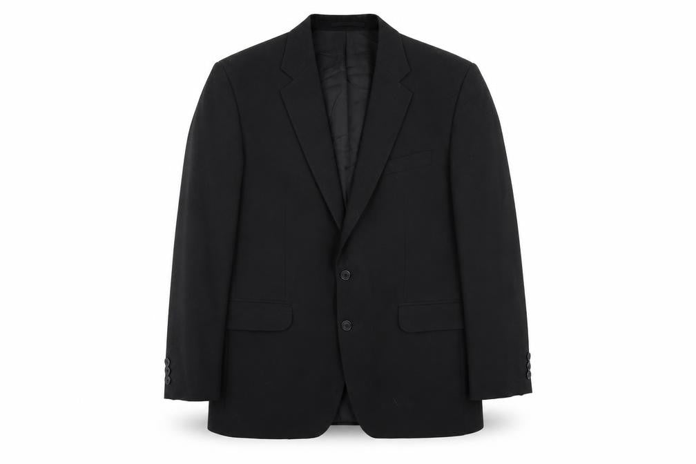 Mens UK Size 42 Varteks Regular Black Suit Jacket