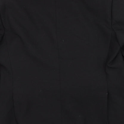 Mens UK Size 42 Varteks Regular Black Suit Jacket